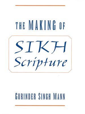 cover image of The Making of Sikh Scripture